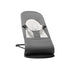 BabyBjörn Baby Bouncers Balance Soft- Woven/ Jersey, Dark Grey/Grey